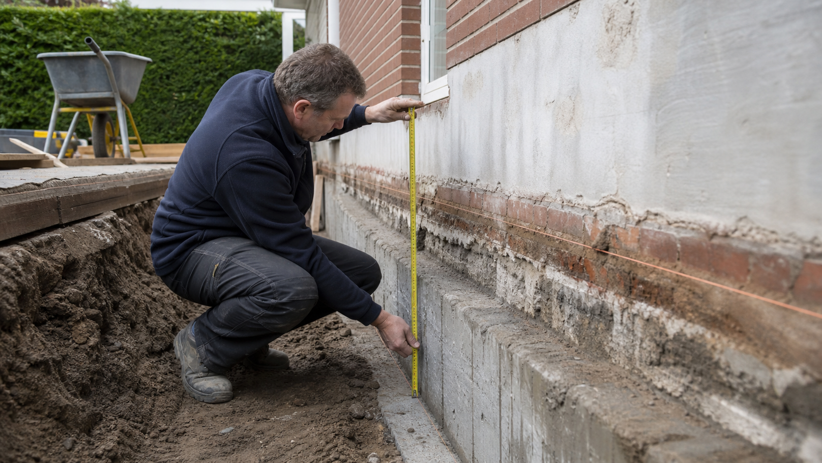 Illustratie bij een fundering bij een aanbouw beoordelen: zo bereid je de keuze voor