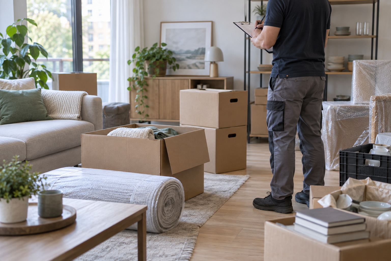 nova woningontruiming: redactioneel beeld bij een woningontruiming voorbereiden met een duidelijke beslislijst